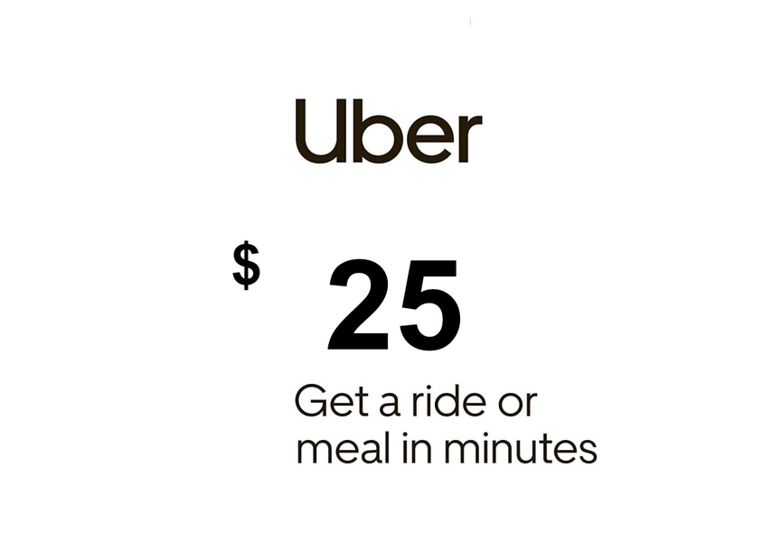 Uber USD 25 Voucher
