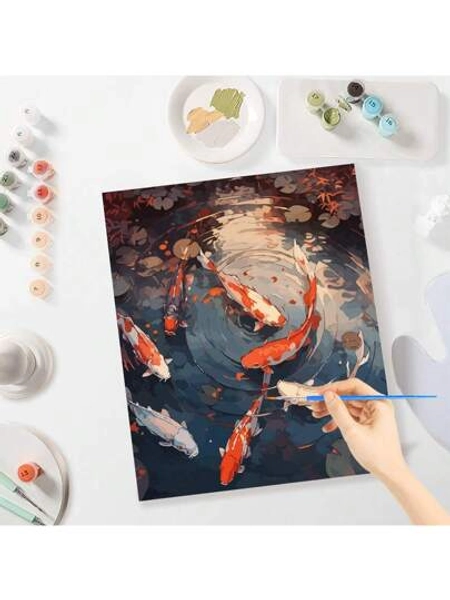 Painting By Numbers Fish 