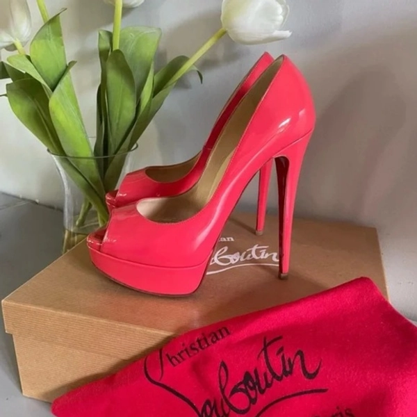 Christian Louboutin Pink Stiletto Heels