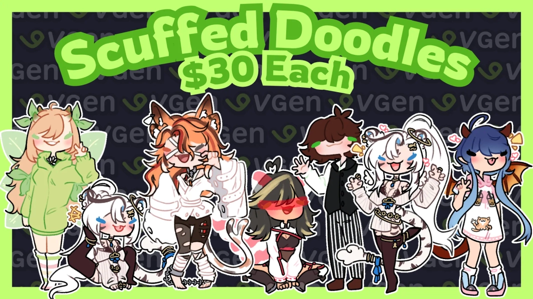 Scuffed Doodles by Synical🐇🥮Professional VMommy (@synicalbeanical)