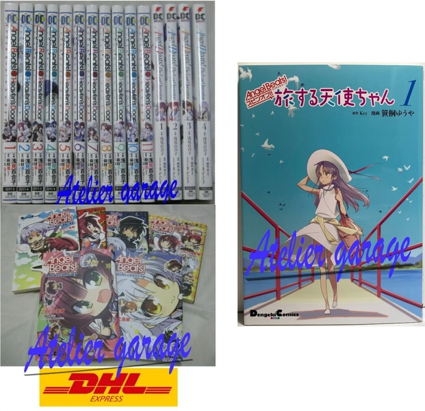 Angel Beats! Heaven's Door 1-11+Last Operation 1-4+6+Spin-off 22 Set Japanese