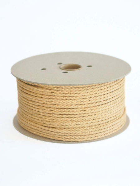 Mitsuki Juteseil für Shibari auf MIDI-ROLLE, 6mm & 5mm, unbehandelt, JBO-frei, locker geschlagen