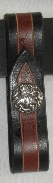 Leather Tankard Strap: Kraken Mug Holder, Renaissance Faire Accessory