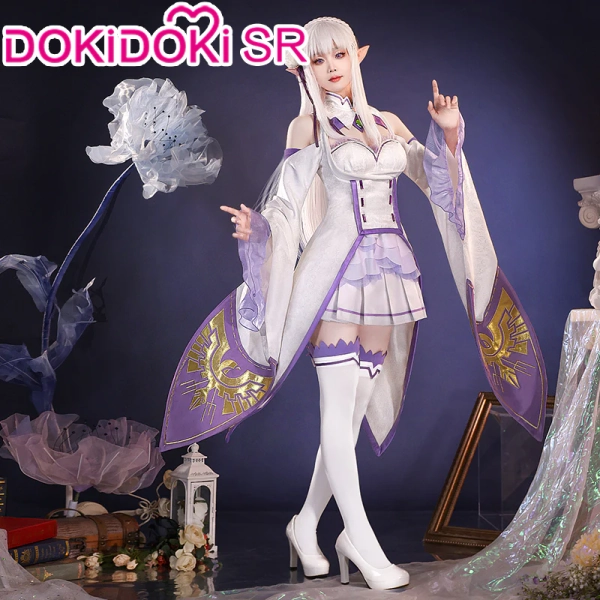 【Partially Ready For Ship】DokiDoki-SR Anime Cosplay Costume Women Purp