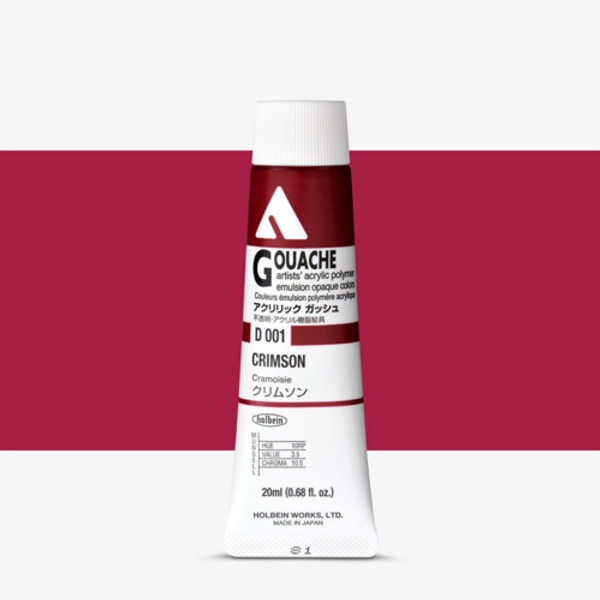 Holbein Acrylic Gouache 20ml | The Ribbon Rose