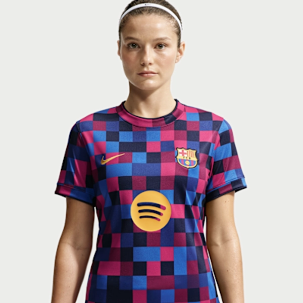 FC Barcelona Women's Nike Dri-FIT Soccer Pre-Match Top