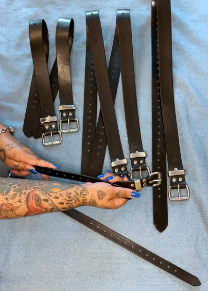 Jamison Belt Set ā Kolby Brianne | Leather Wear