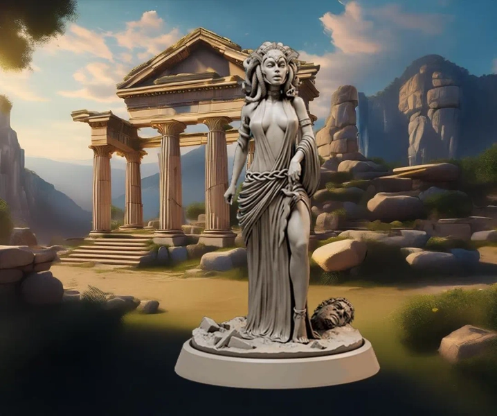 Medusa Figurine