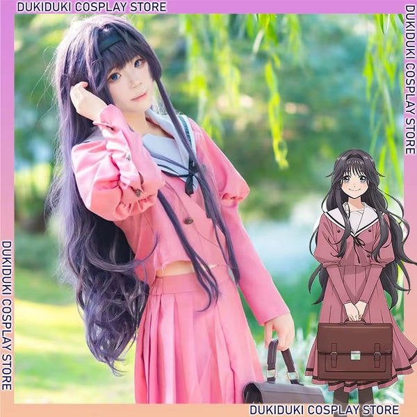 The Fragrant Flower Blooms With Dignity Waguri Kaoruko Cosplay Costume Relo Play Anime Wig JK Uniform Carnival Casual Daily Set - AliExpress 200000532