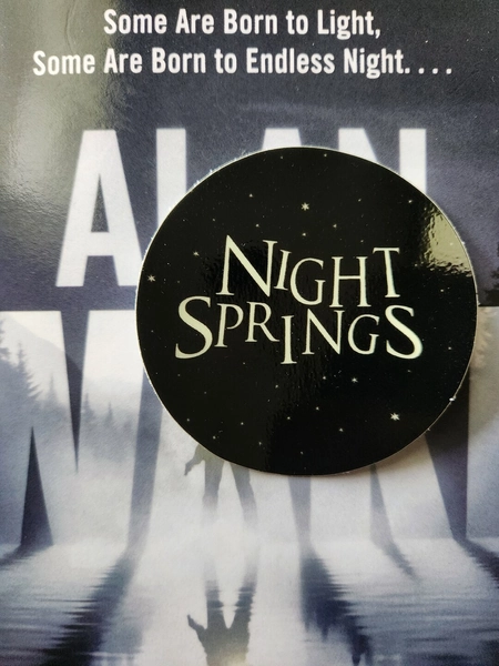 Night Springs Glow in the Dark Sticker 