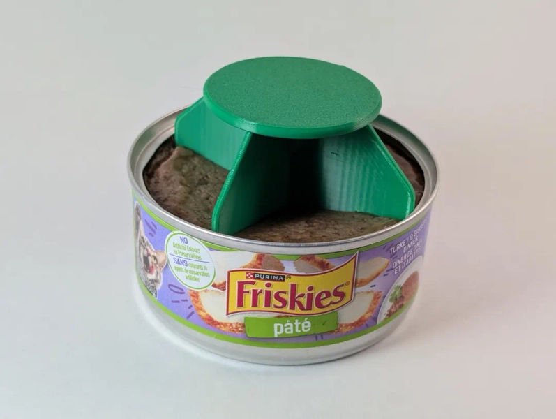 Cat Food Can Divider - Split Your Cat's Food Into Equal Portions Without Any Fuss or Added Mess - Splits 3 Ways or 4 Ways. - Etsy Australia