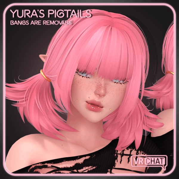 Yura's Pigtails for VRChat