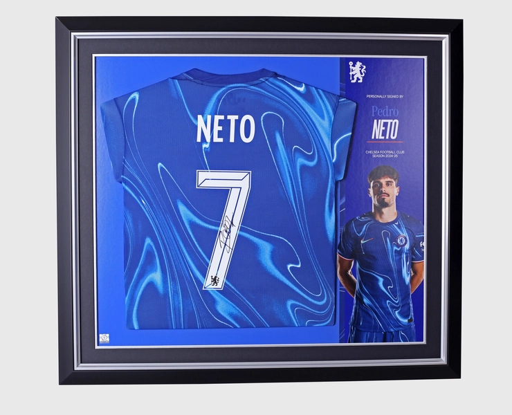 Chelsea Pedro Neto Signed 24/25 Shirt