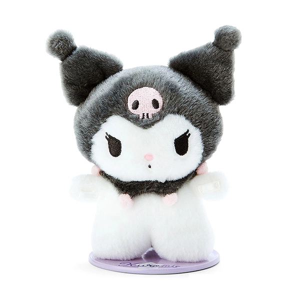Sanrio Kuromi Pitatto Friends Small Plush Doll with Stand