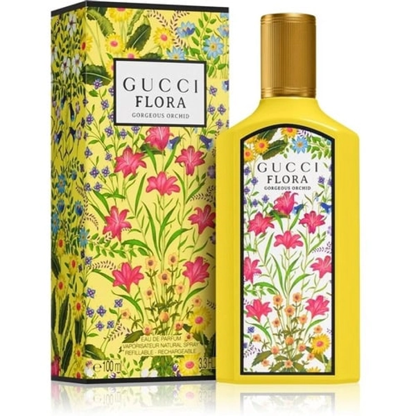 Gucci Flora Gorgeous Orchid Perfume for Women - Eau de Parfum Spray 3.4 oz