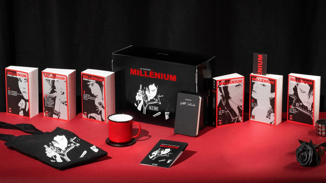 Le Coffret Cadeau Livre - Millénium - Kube