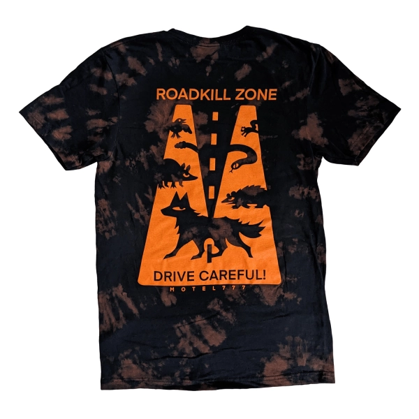 ROADKILL ZONE Dyed Tee — MOTEL777