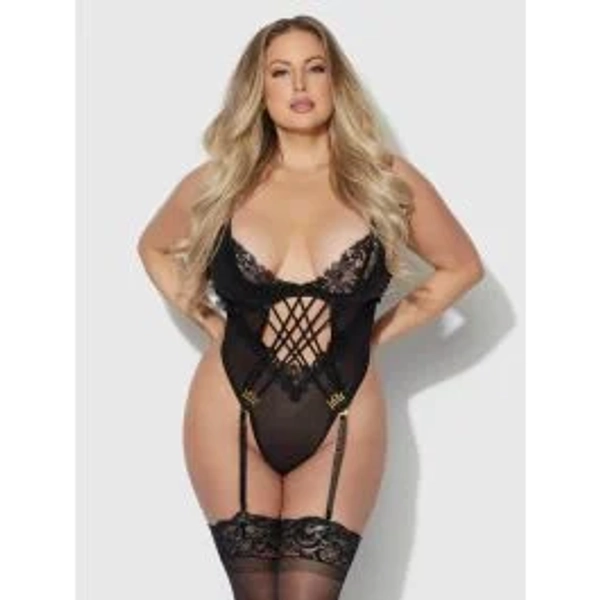 House of Desire Ashley Alexiss Lace Teddy