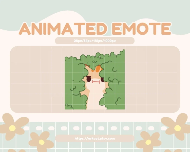 Hiding Orange Tabby Cat Animated Emote – Twitch, Discord (GIF Digital Download) - Etsy Australia
