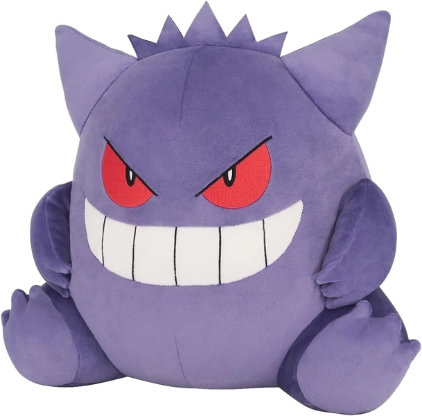 Sanei Pokemon Big Plush doll Gengar Potehagu Cushion W32×D29×H31cm