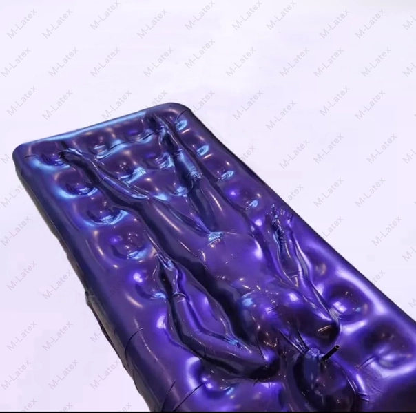 Latex Gummi Rubber inflatable vacuum Bed breathing tube customized 0.4mm #1347