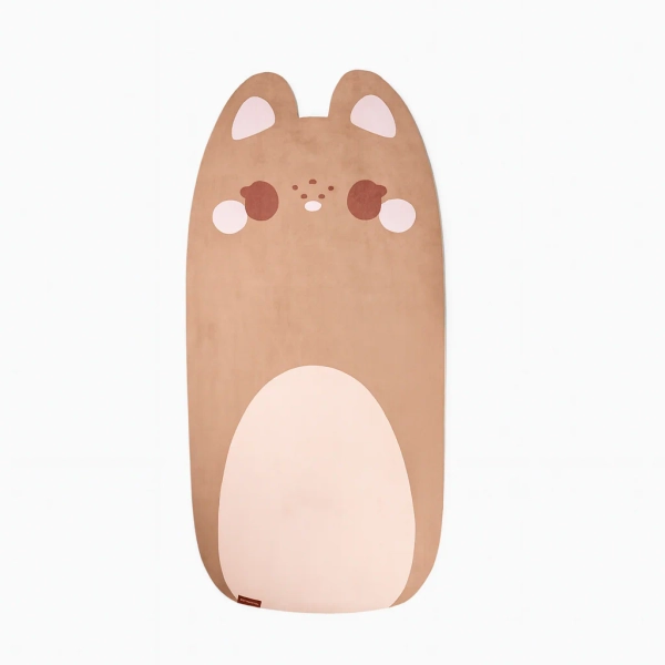 Chunky Long + Wide Yoga Mat 10MM - Maple the Bunny