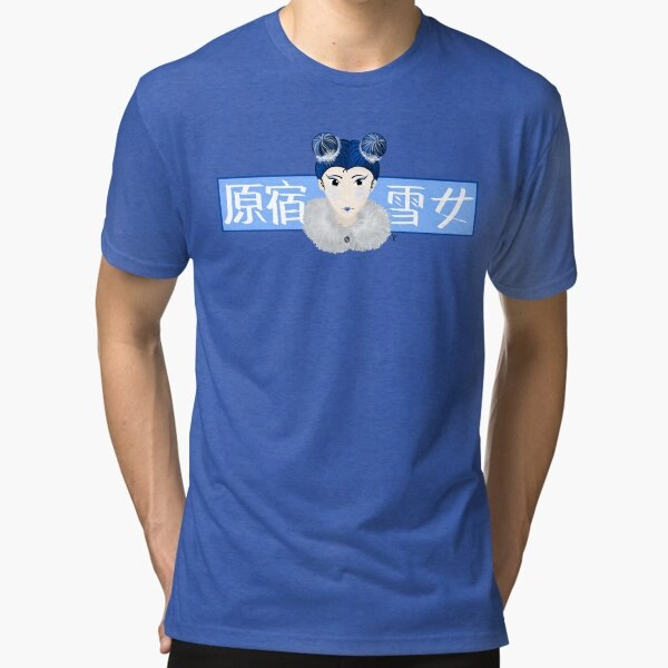 "Harajuku Yuki Onna" Tri-blend T-Shirt