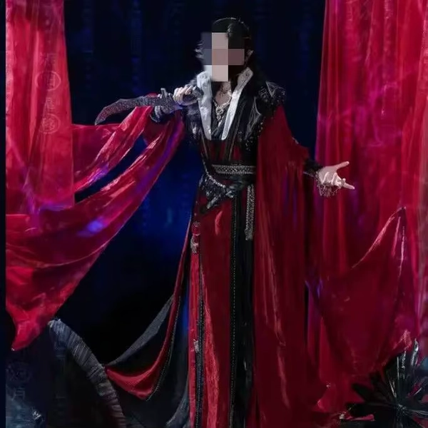 Série TV chinoise TGCF Tian Guan Ci Fu Xie Lian Hua Cheng Costume de Cosplay Hua Cheng robe de Cosplay Hanfu ensemble complet - AliExpress 200000532