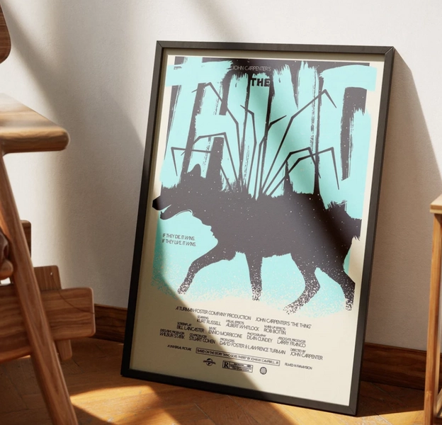 Poster The Thing (1982) Movie Poster, gift for fans