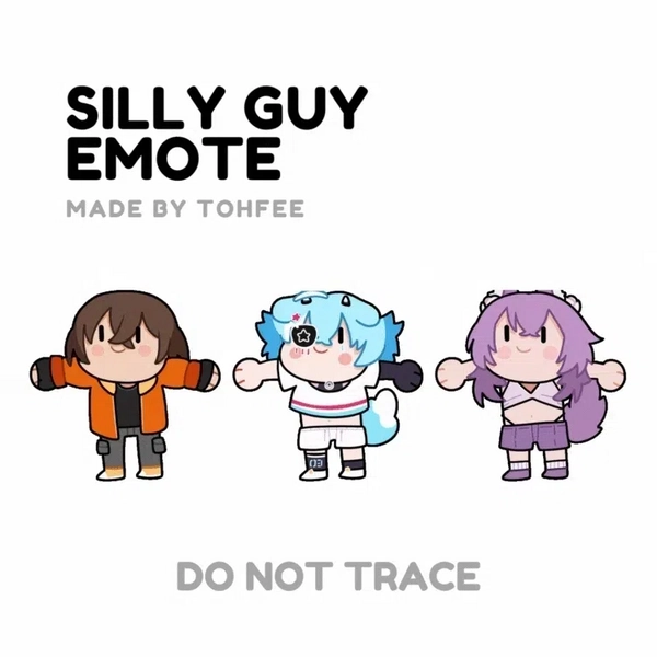 SILLY GUY YCH EMOTE by tohfee (@tohfee)