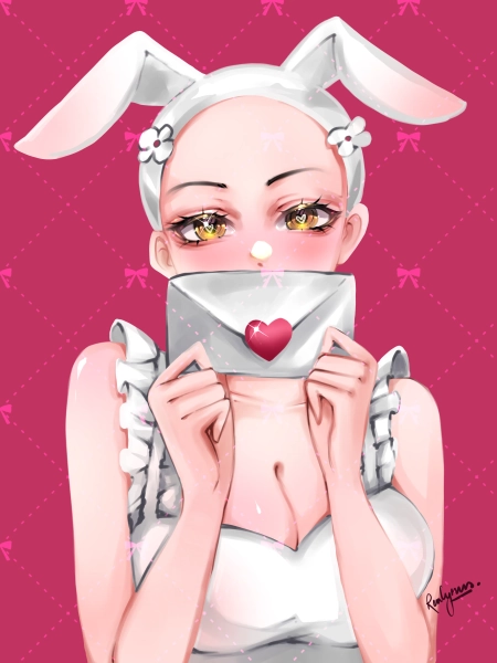 Valentine ych by RenCyrus (@RenCyrus)