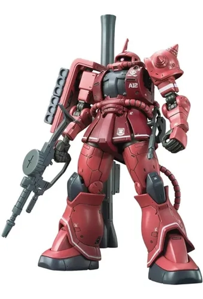 Zaku Ii Char Red Comet Hg 1/144 Bandai - Gundam The Origin
