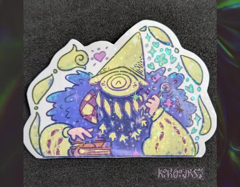 Iguin Witch Hat Atelier Sticker - Etsy