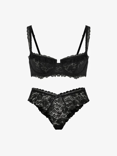 Roselace Balconette 2-Piece Set - Savage