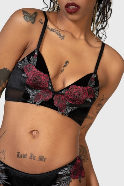 Killstar Pandora's Roses - Bralette