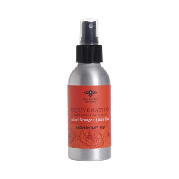 Aromatherapy Mist 4 oz, Rejuvenation (Sweet Orange & Clove Bud)