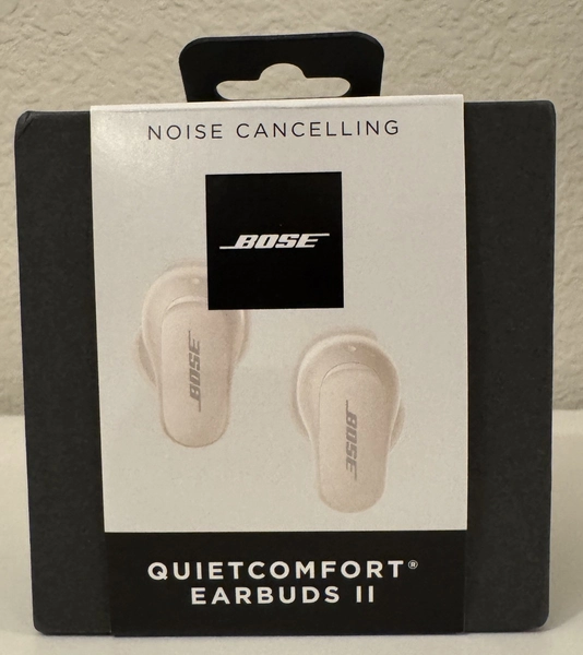 Bose QuietComfort Earbuds II Noise Cancelling Wireless Earbuds White Smoke New
