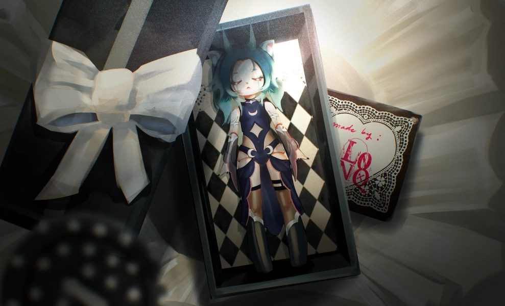 YCH CHIBI DOLL ILLUSTRATION  by L0NQ (COMMISSIONS OPEN) (@L0NQ)