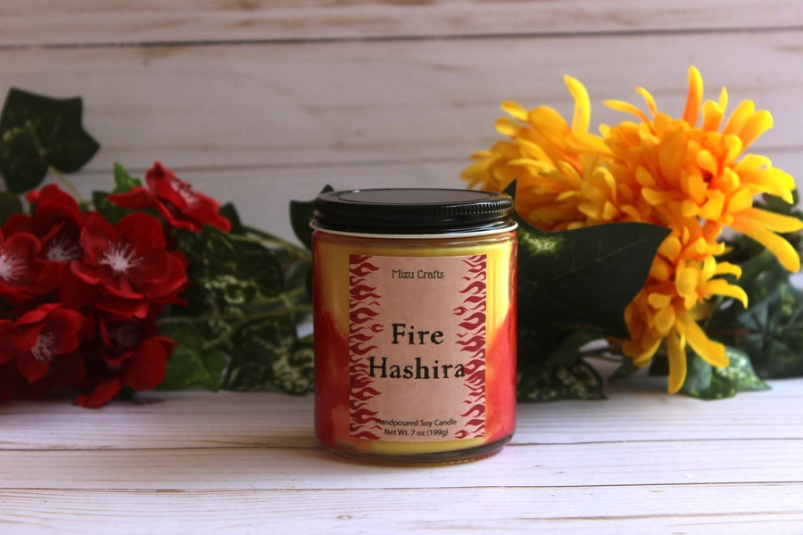 Fire Hashira | Demon Slayer Inspired Candle - 6 oz
