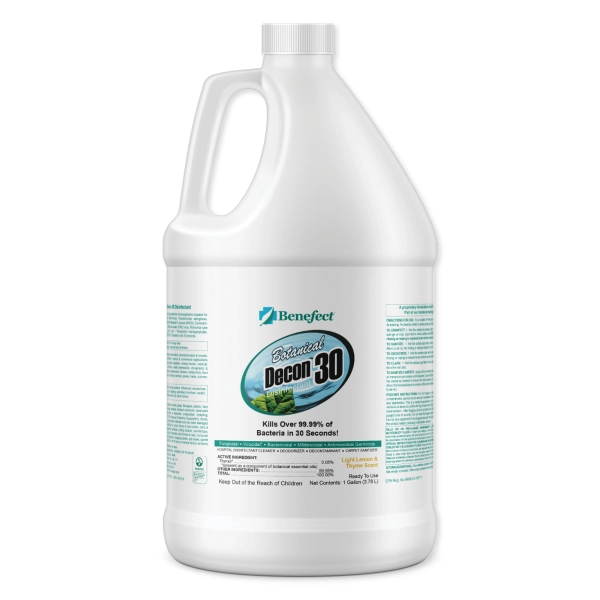 Benefect 1 -Gallon Light Lemon Disinfectant Liquid All-Purpose Cleaner