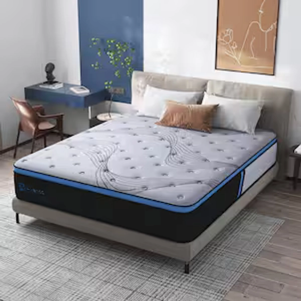 12 in. Medium Hybrid Gel Foam MattressοΌPillow Top Queen Mattress