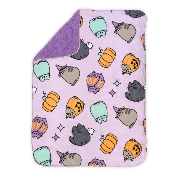 Pusheen Purple Pumpkin Blanket for Cats, Assorted