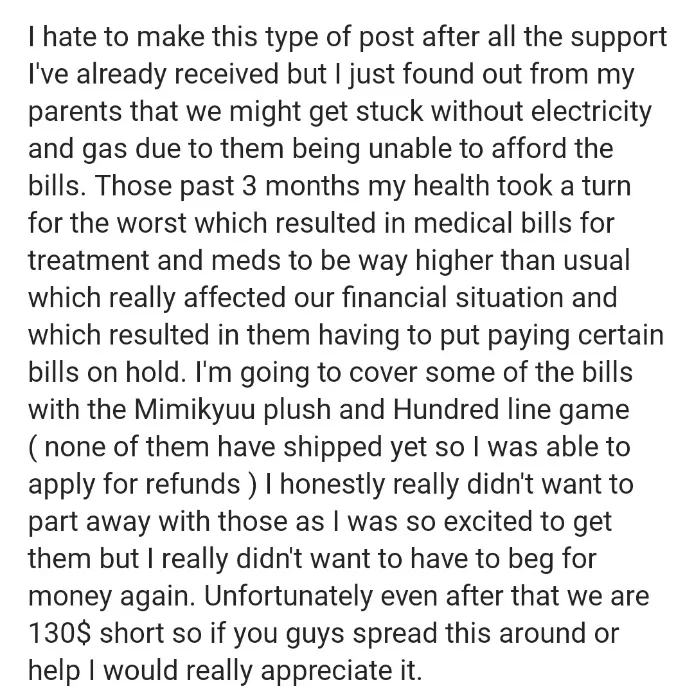 Bills emergency 