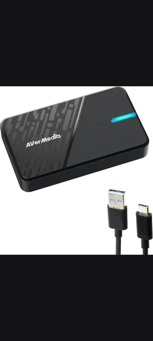 AVerMedia Capture Card for Streaming, 4K60 HDR Passthrough, 1080p60 Video Recording, Ultra-Low Latency Game Streaming for Switch 2, Xbox, PS5, PC on Twitch, OBS, Win11, Mac - StreamLine MINI+ GC311G2
