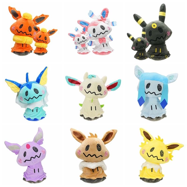 Cute Eeveelution Plush Toy Stuffed Animals - Large / Leafeon