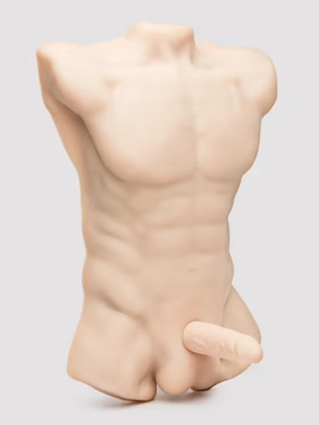 SILEX-D Apollo L Realistic Torso with Interchangeable Dildo 7Inch 