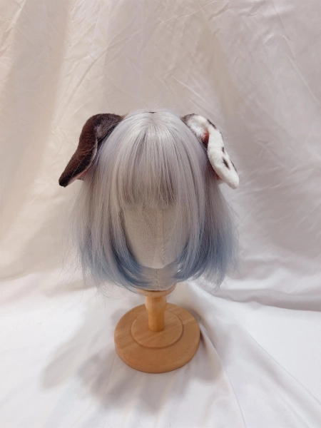 Drooping Ears Headband, Custom Available, Cosplay Dalmatians, Cosplay Dog Ears, Fluffy Pendant Ears Headband, Faux Fur