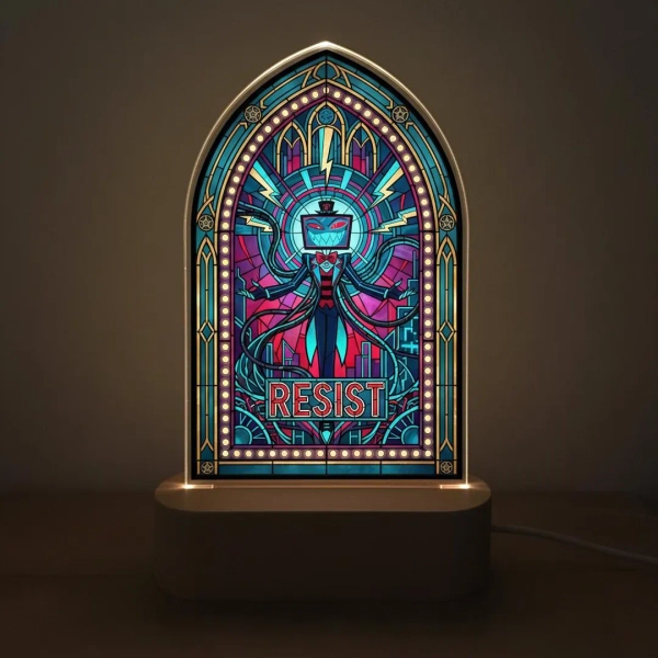 Hazbin Hotel Vox Resist Night Light, Gift for Fans, Christmas Gift, Colors Changing, Birthday Gift - Etsy Australia