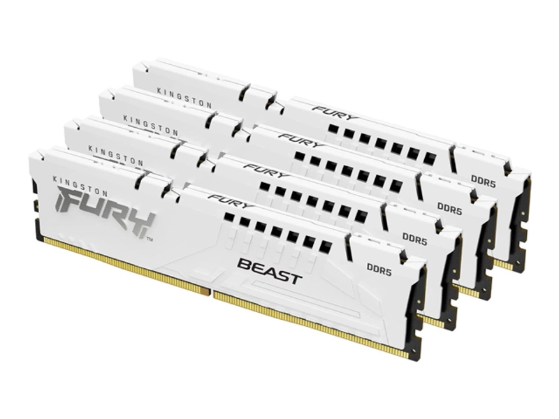 Kingston FURY Beast 128GB (4 x 32GB) 288-Pin PC RAM DDR5 5200 (PC5 41600) Memory (Desktop Memory) Model KF552C40BWK4-128 R