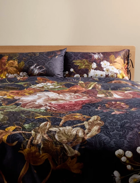 Sateen Floral Bedding Set